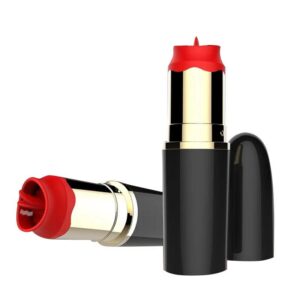Stimulateur Rouge à Lèvres avec Langue Vibrante